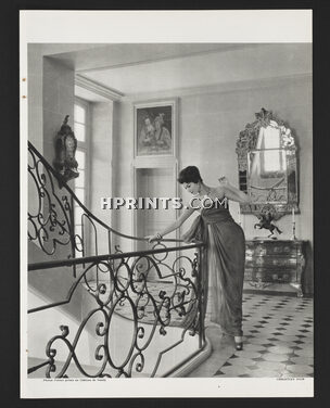 Christian Dior 1957 Château de Nandy, Evening Dress