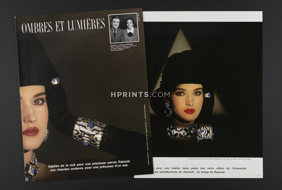 Repossi (High Jewelry) 1980's Ombres et Lumières, 3 pages