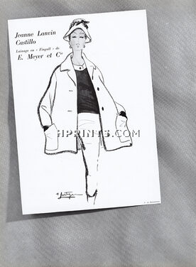 Lanvin Castillo 1956 Lartigue, E. Meyer & Cie