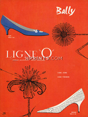 Bally (Shoes) 1959 Models Flirt Niagara J.Pierre Bailly