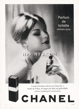 Chanel (Perfumes) 1961 Numéro 5 Refillable Spray Atomizer