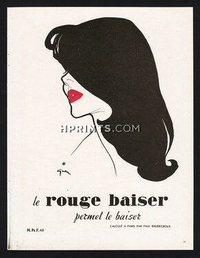 Vintage French advertisement — Images and original prints