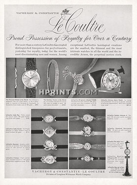 Vacheron et Constantin - LeCoultre (Watches) 1962