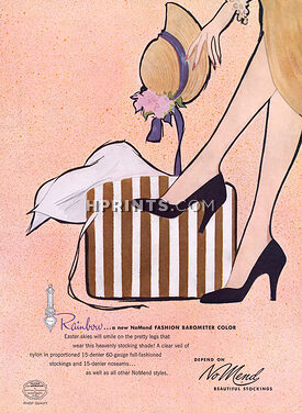 NoMend (Hosiery) 1952 Stockings