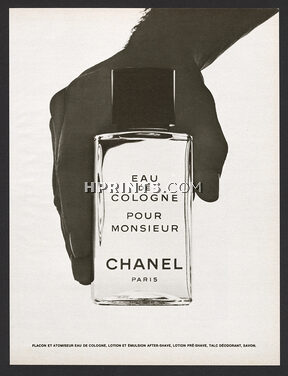 Chanel (Perfumes) 1973 Eau de Cologne Pour Monsieur Hand