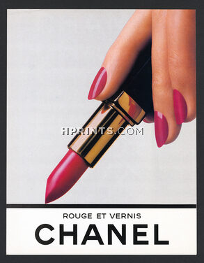 Chanel (Cosmetics) 1986 Lipstick, Nail Polish