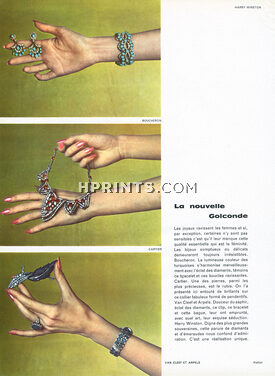 Cartier (Ruby Necklace), Boucheron, Van Cleef & Arpels 1961 Photo Pottier