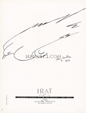 Irat & Cie (Automobiles) 1946 Jean Cocteau, Bird