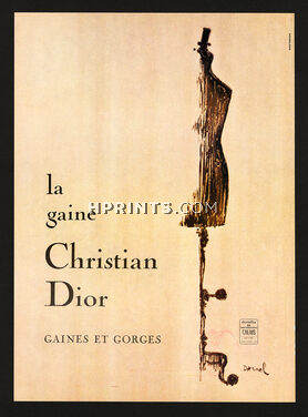 La Gaine Christian Dior (Lingerie) 1965 Darnel, Mannequin