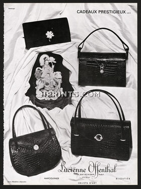 Lucienne Offenthal (Handbags) 1966 Photo Seeberger