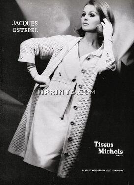 Jacques Esterel (Couture) 1963 Tissus Michels