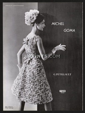 Michel Goma (Couture) 1963 G. Pétillault