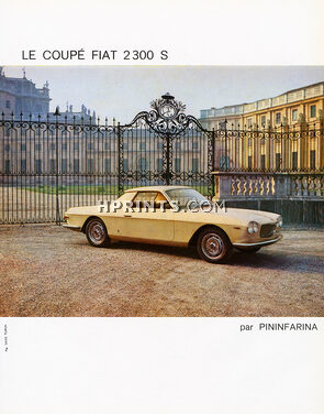 Fiat 1963 Coupé FIAT 2300 S Pininfarina