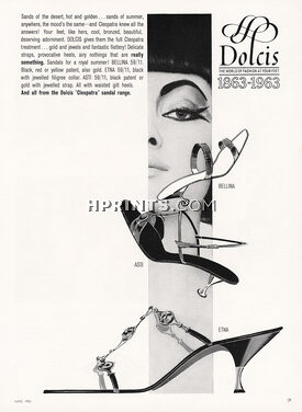 Dolcis (Shoes) 1963 Cleopatra Sandals