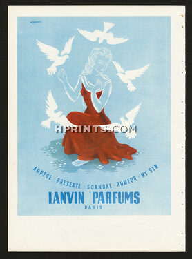 Lanvin (Perfumes) 1945 Arpège, Prétexte...