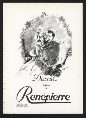 Renépierre (Perfumes) 1946 Parfum Discours, Soppé Paris