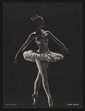 Moira Shearer 1950 Ballerina, Roland Petit Ballets de Paris, Photo Maurice Seymour