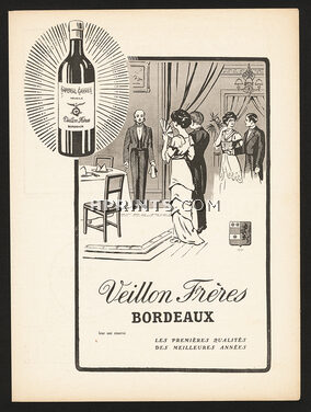 Veillon Frères 1913 Bordeaux Wine