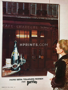 Perrier (Water) 1974 Paris sera toujours Perrier