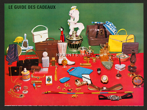 Le guide des cadeaux 1966 Hermès, Céline, Max Boinet, Lucienne Offenthal, Max Boinet, Innovation...