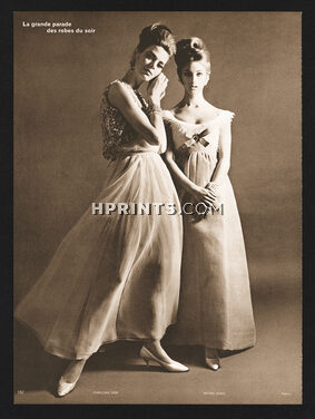 Christian Dior, Michel Goma 1963 Robes du soir