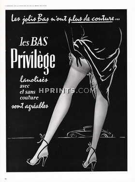 Privilège 1955 Stockings