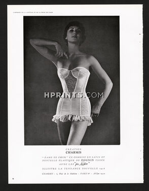 Charmis (Lingerie) 1955 Combiné, Dognin