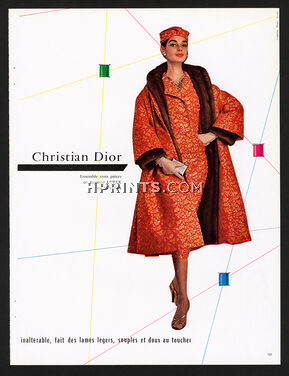 Christian Dior 1955 Lurex, Staron, Guy Arsac