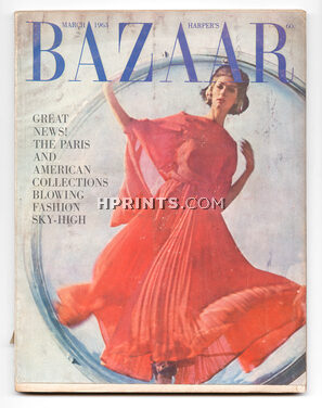 Harper's Bazaar 1963 March, Photo Sokolsky