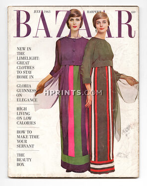 Harper's Bazaar 1963 July, Photo Sokolsky