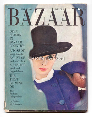 Harper's Bazaar 1963 August, Photo Leiter