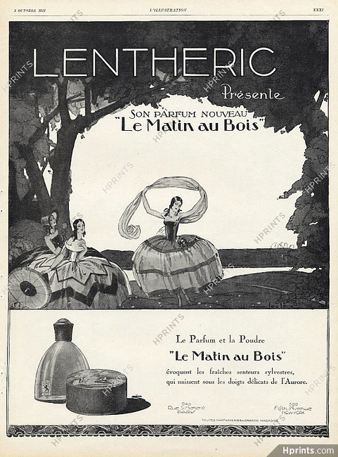 Lenthéric 1926 Le Matin au Bois, Jacques Leclerc
