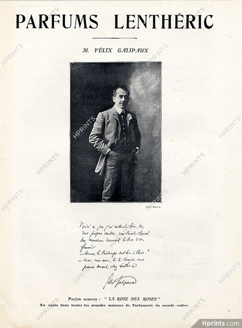 Lenthéric 1908 Félix Galipaux, Phot. Manuel