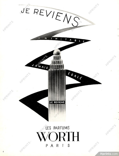Worth (Perfumes) 1950 Je Reviens