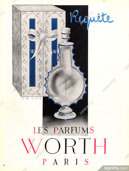 Worth (Perfumes) 1947 Requête