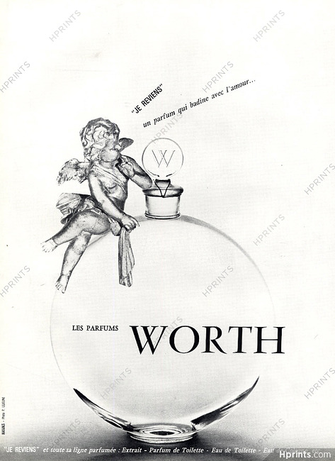 Worth (Perfumes) 1960 Je Reviens, Photo Lejeune