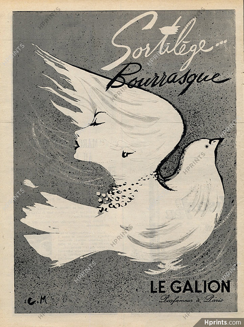 Le Galion 1952 Sortilège, Bourrasque, Claude Maurel