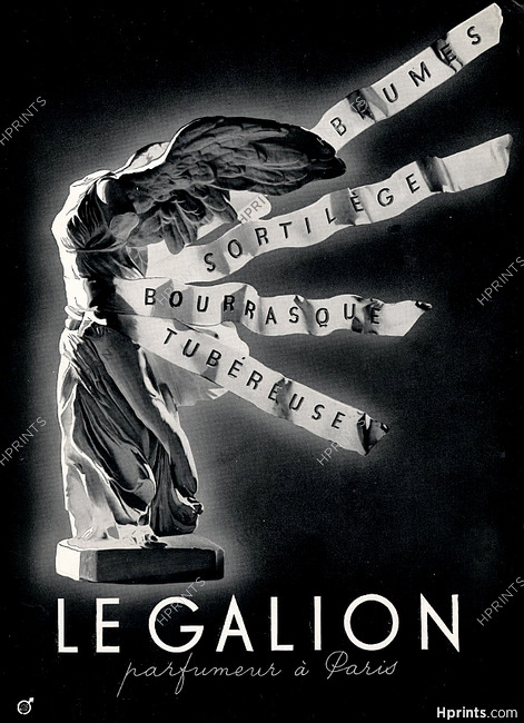 Le Galion 1943 Victory of Samothrace, Studio Lavoisier