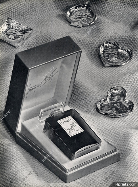 Jacques Fath (Perfumes) 1952 Canasta