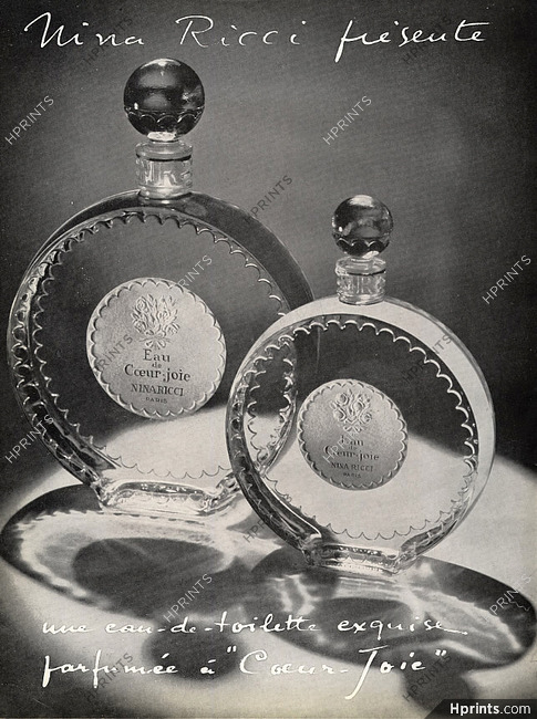 Nina Ricci (Perfumes) 1947 Eau de Coeur-joie
