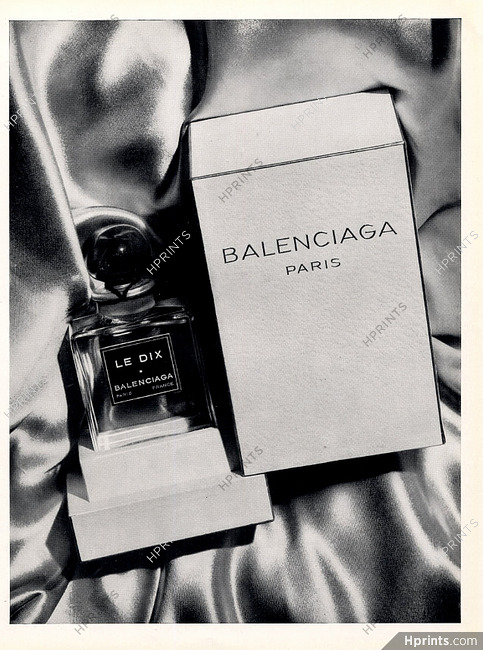 Balenciaga (Perfumes) 1952 Le Dix