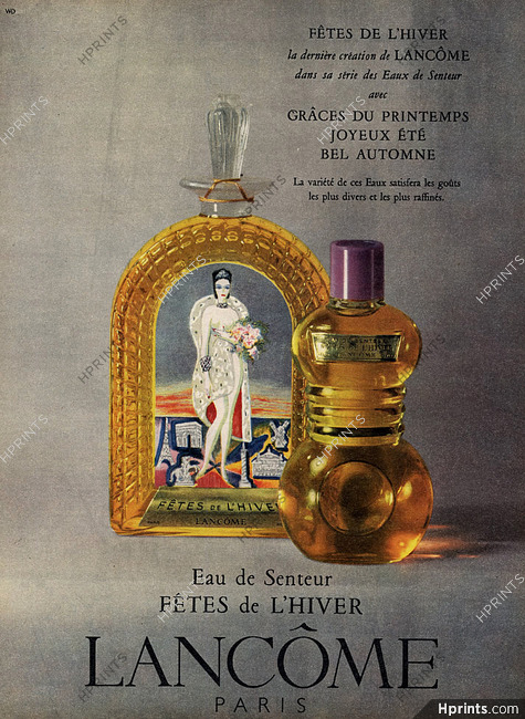 Lancôme (Perfumes) 1959 Fêtes de l'Hiver