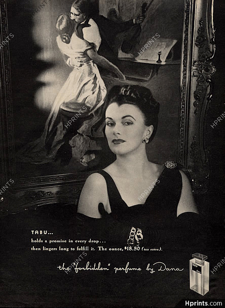 Dana (Perfumes) 1945 Tabu The forbidden perfume