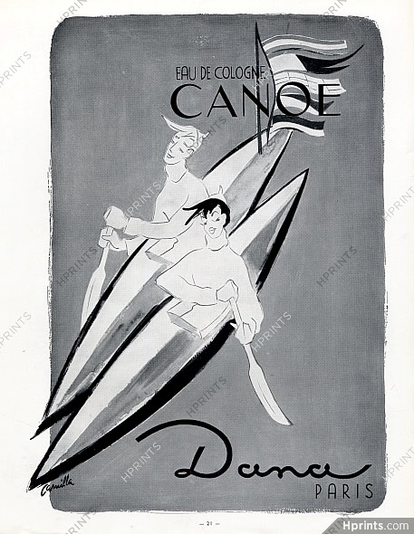 Dana (Perfumes) 1953 Canoe, Camilla