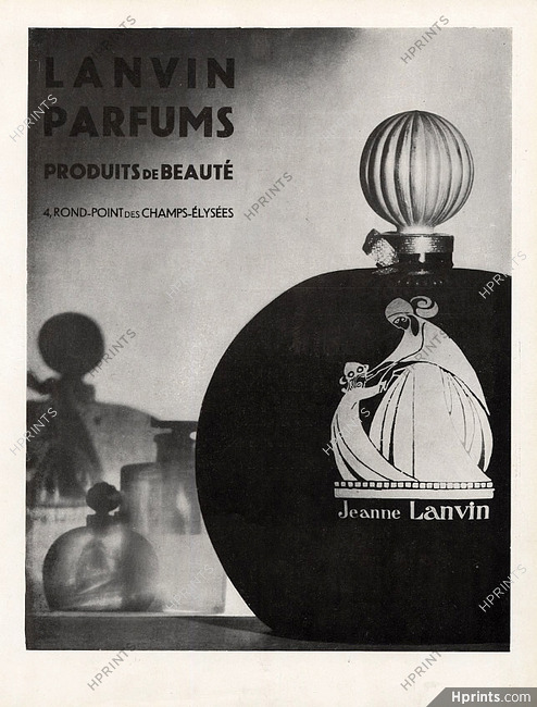 Lanvin (Perfumes) 1931 Bottle Paul Iribe