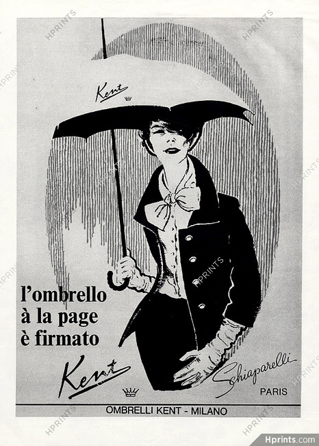 Ombrelli Kent (Umbrella) 1965 Schiaparelli
