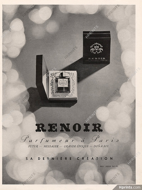 Renoir (Perfumes) 1944 Futur, Photo Seeberger