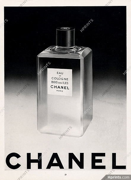 Chanel (Perfumes) 1954 Eau de Cologne Bois des Iles — Perfumes