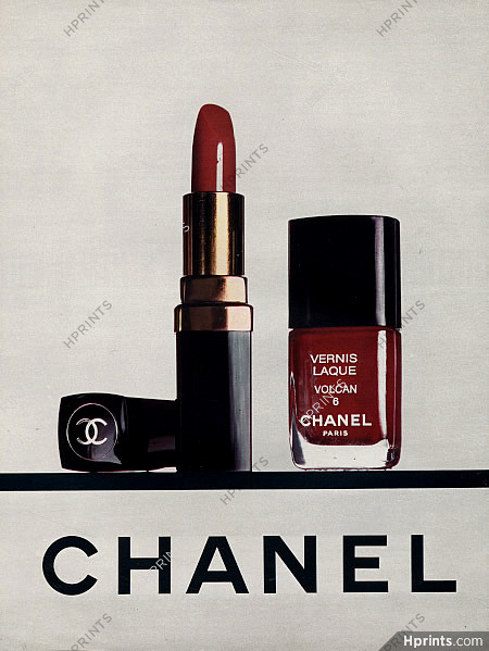 Chanel (Cosmetics) 1976 Lipstick Nail Polish — Cosmetics