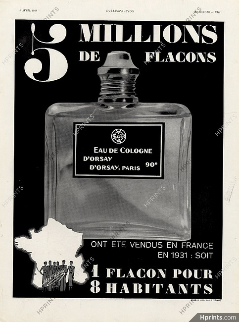 D'Orsay 1932 Eau de Cologne